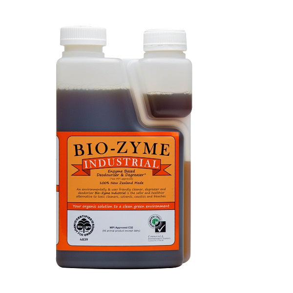 BIO-ZYME INDUSTRIAL - Enzyme Cleaner Based Deodoriser/ Degreaser